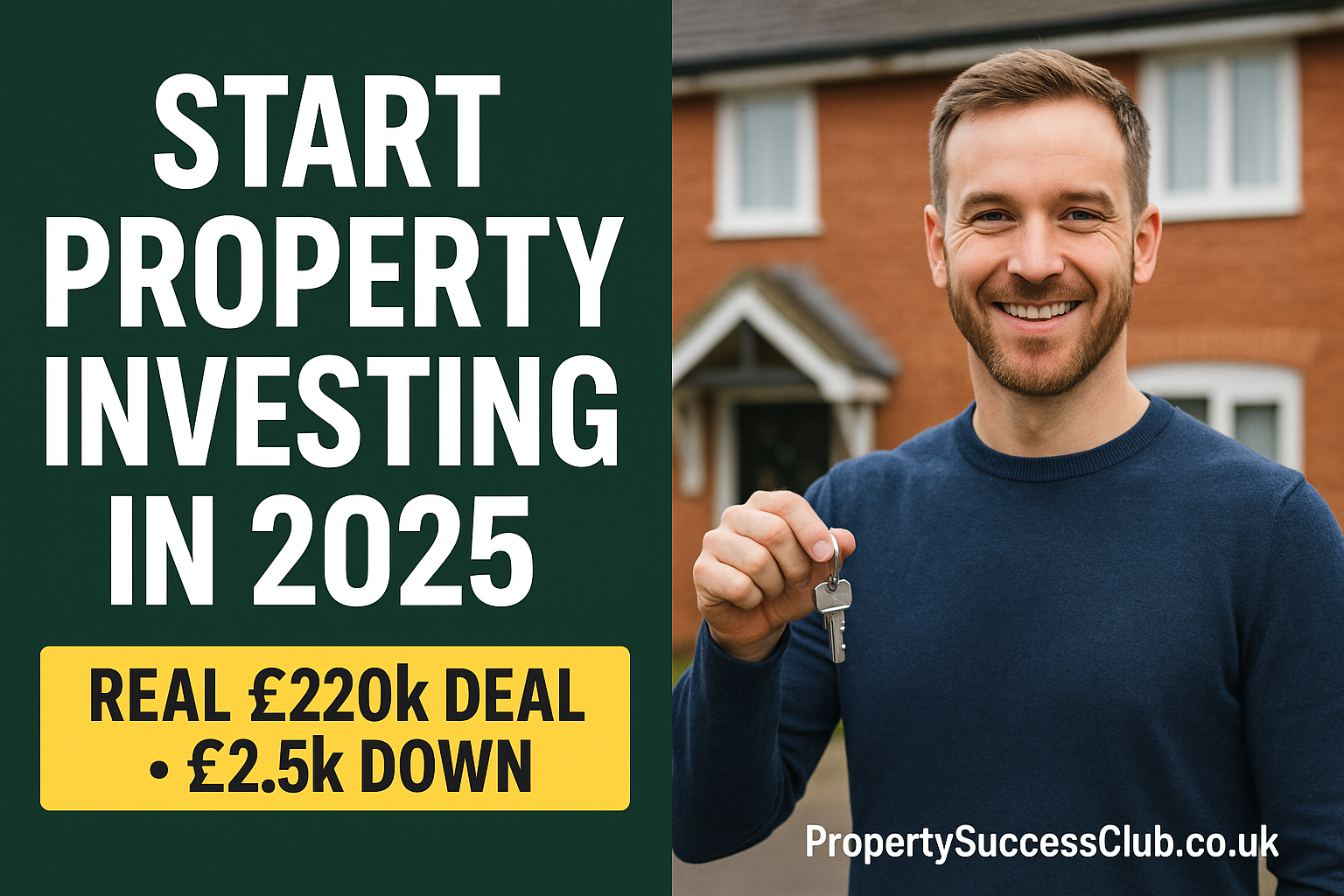 How to Start Property Investing in 2025 (Even If You’re Broke, Busy, or Totally New)